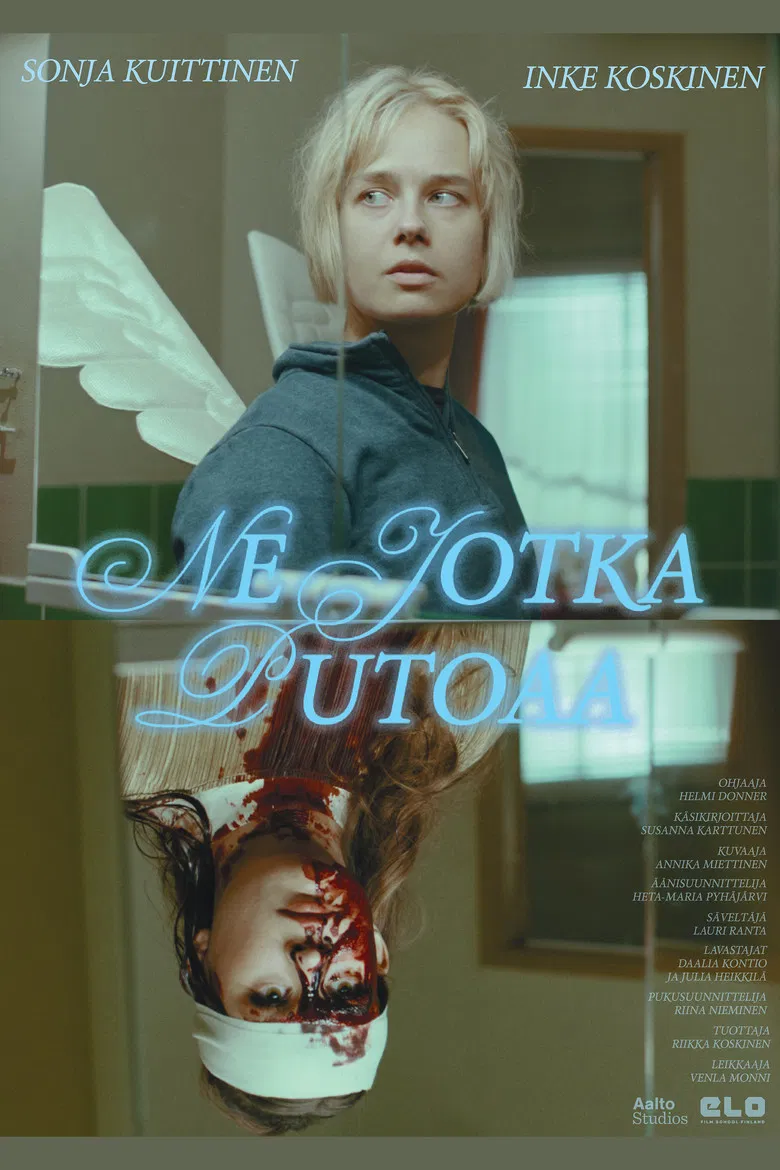 Ne jotka putoaa poster background