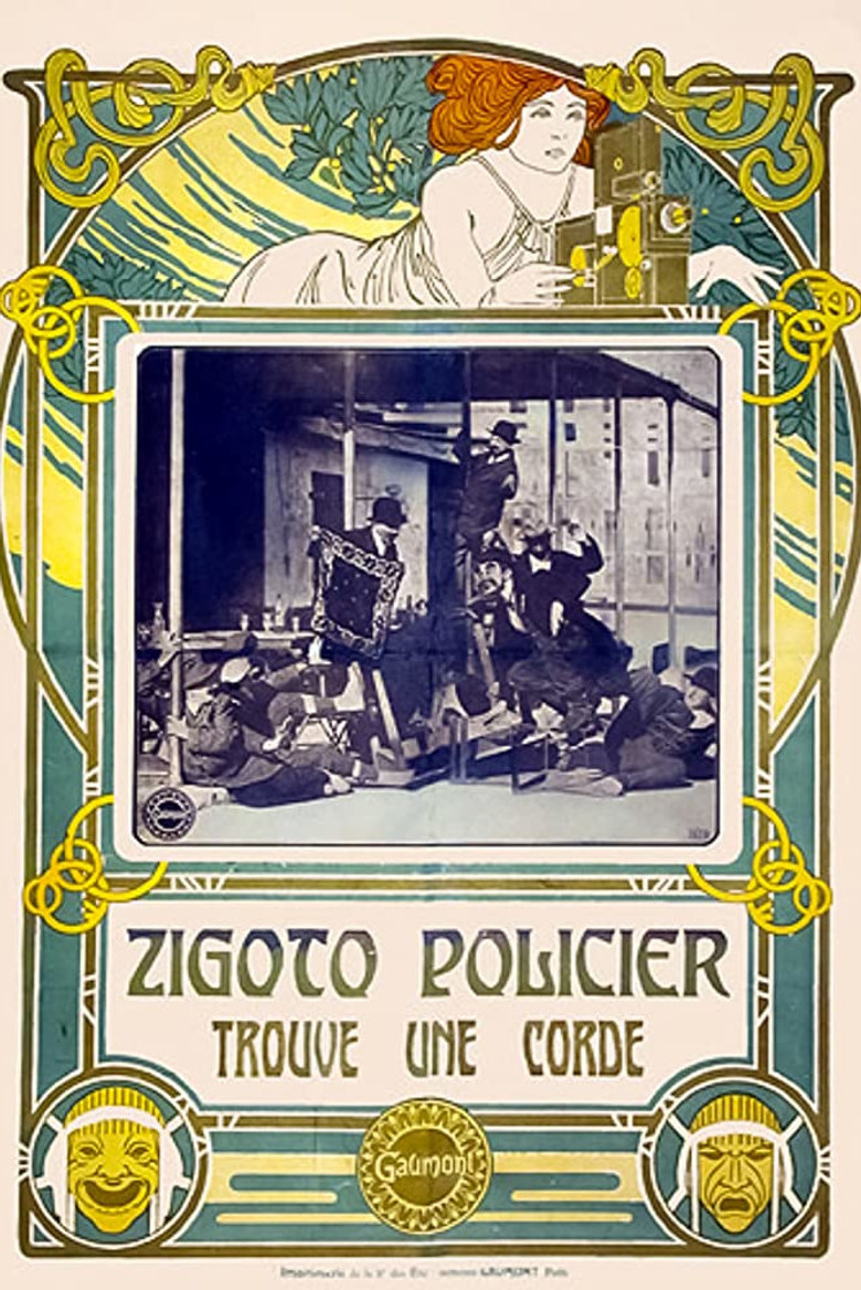 Zigoto, policier, trouve une corde poster background