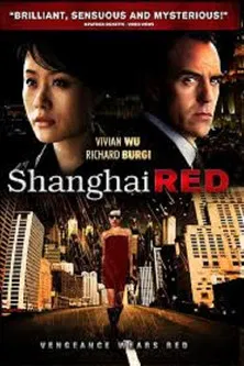 Shanghai Red poster background