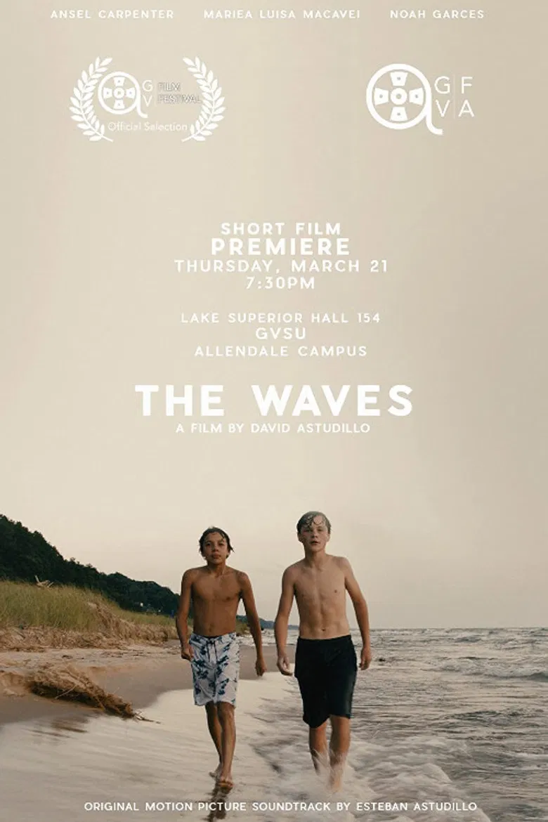 The Waves poster background