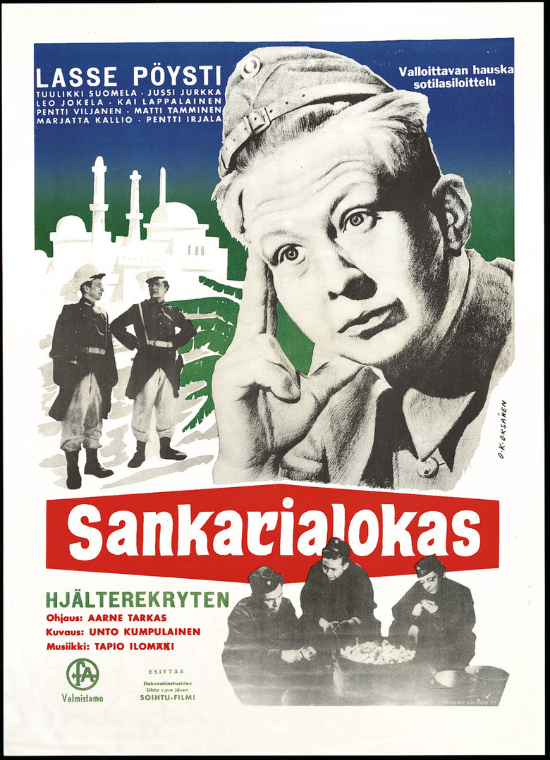 Sankarialokas poster background