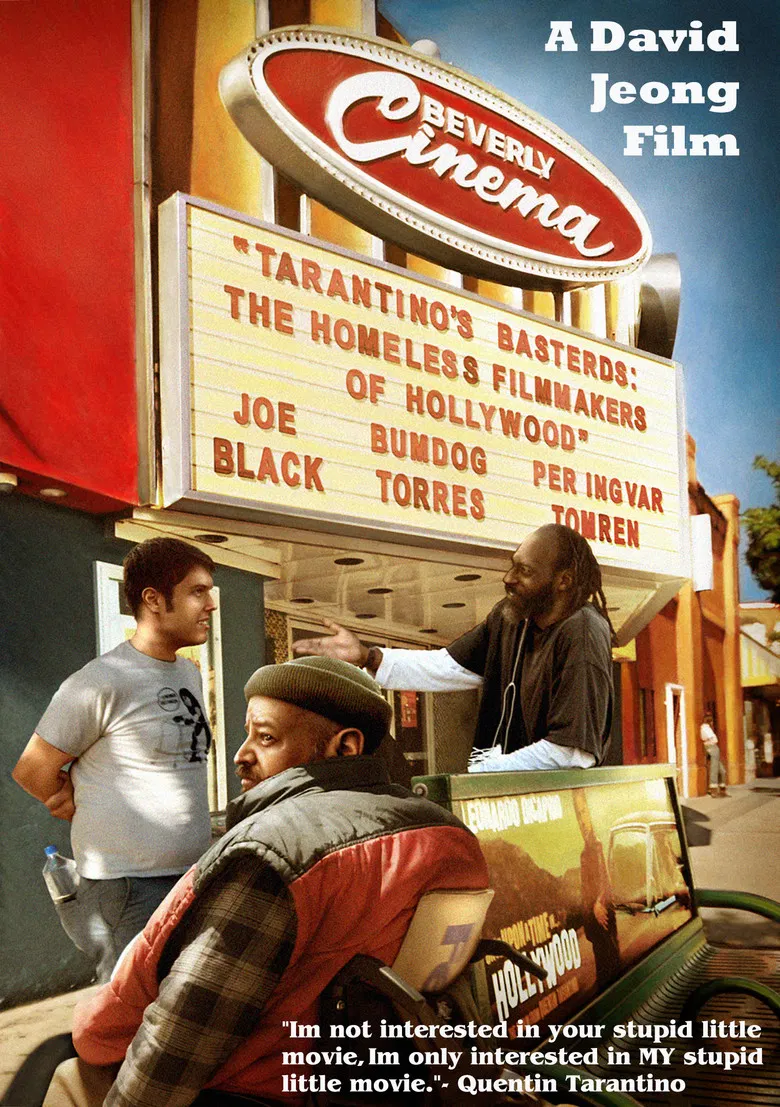 Tarantino's Basterds: The Homeless Filmmakers of Hollywood poster background