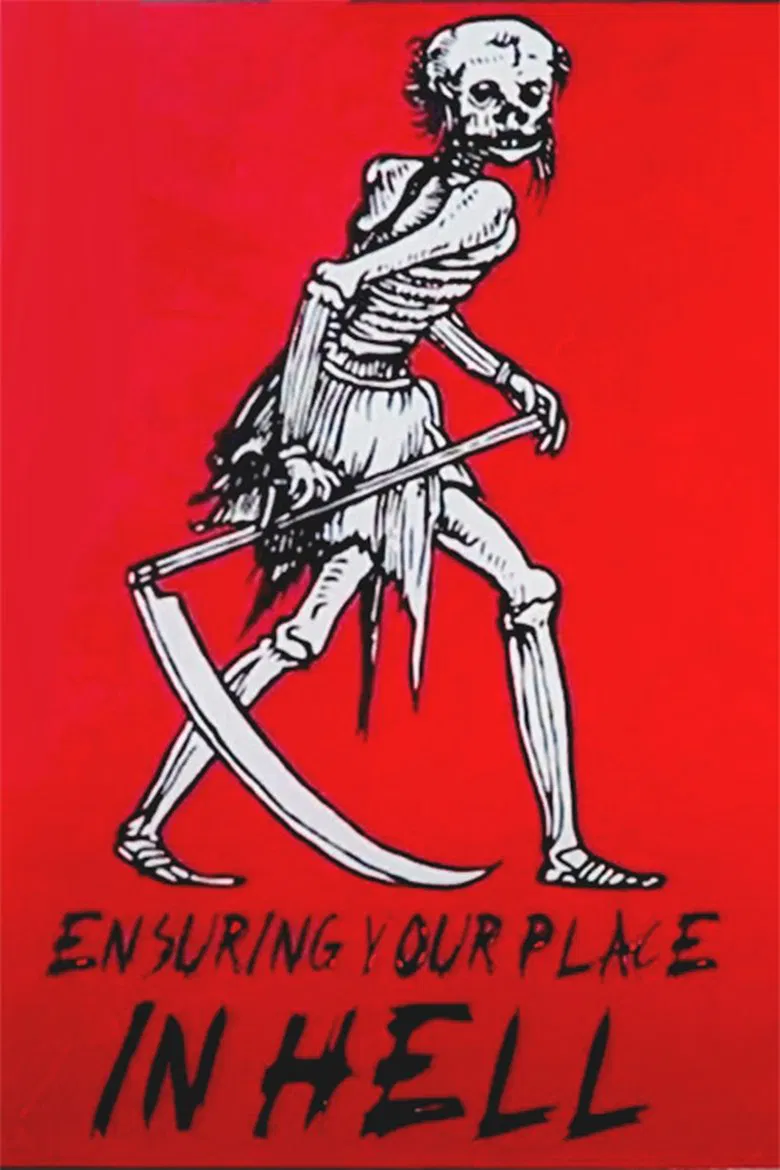 Ensuring Your Place in Hell poster background