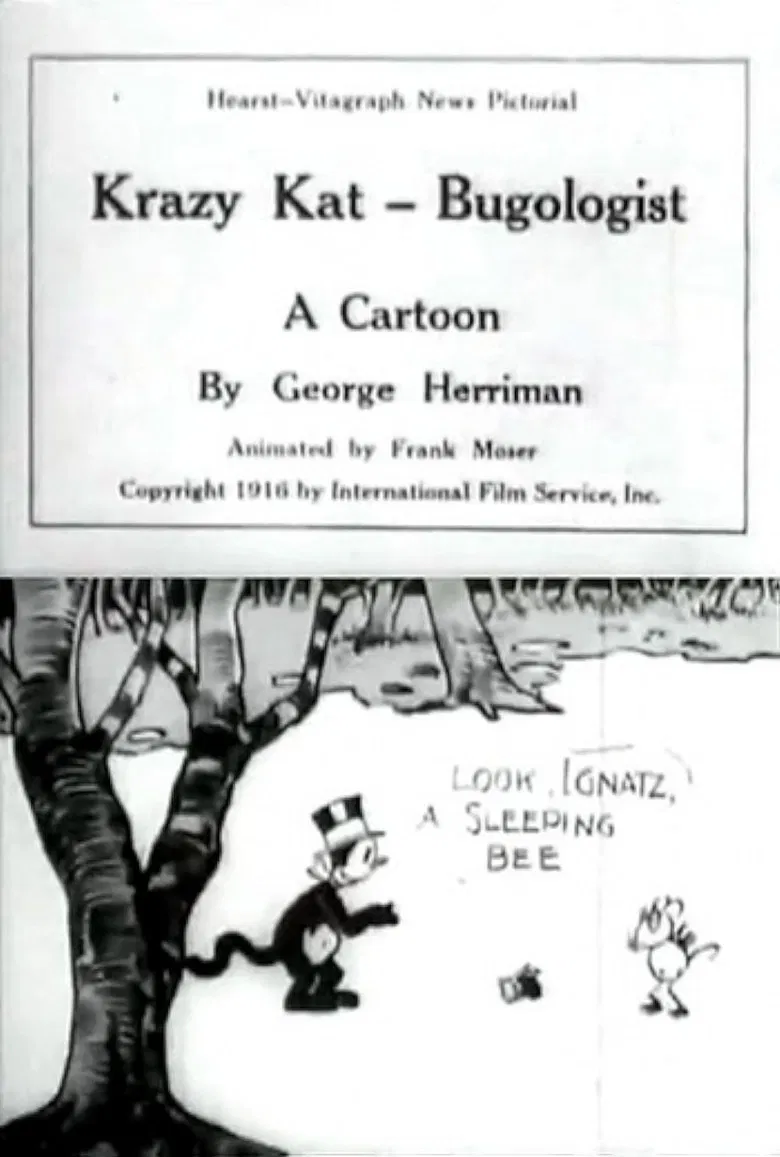 Krazy Kat, Bugologist poster background