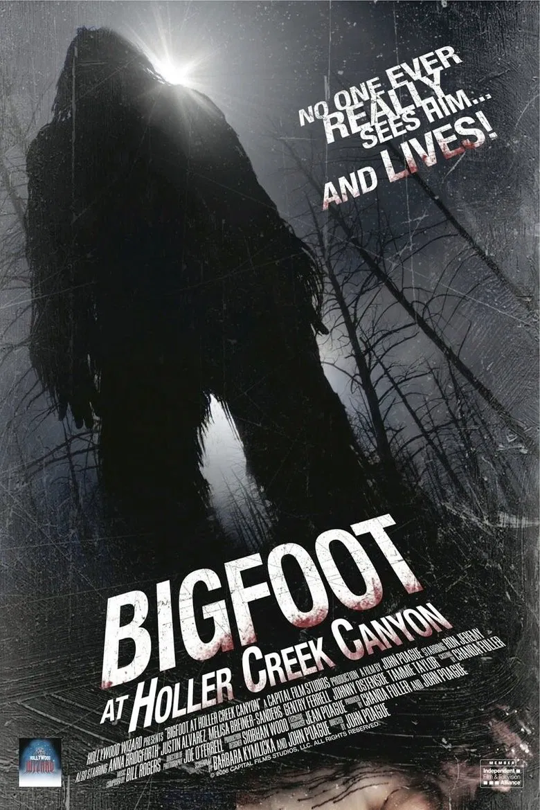 Bigfoot at Holler Creek Canyon poster background