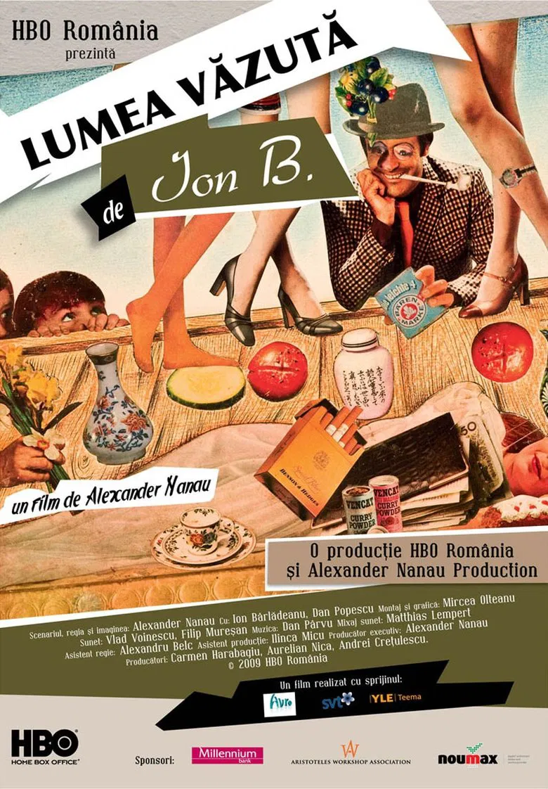 The World According to Ion B. poster background