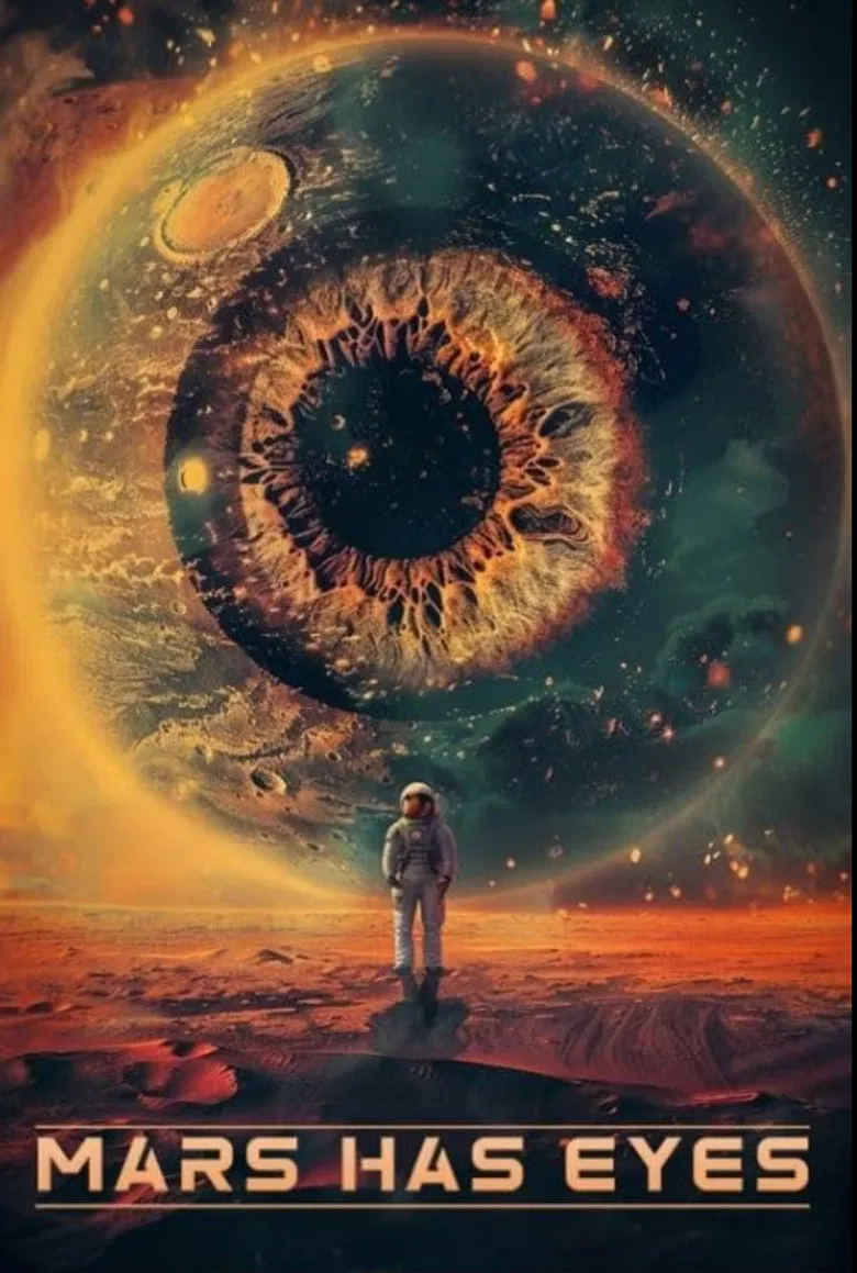 Mars Has Eyes poster background