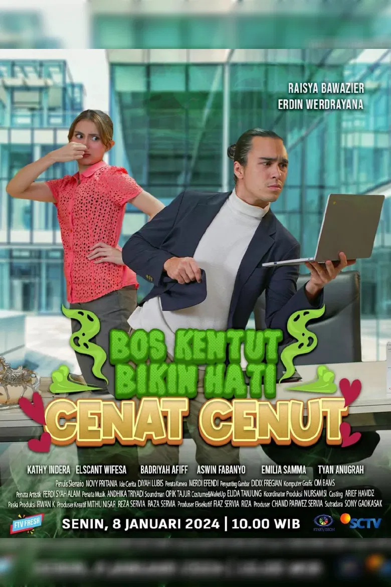 Bos Kentut Bikin Hati Cenat Cenut poster background
