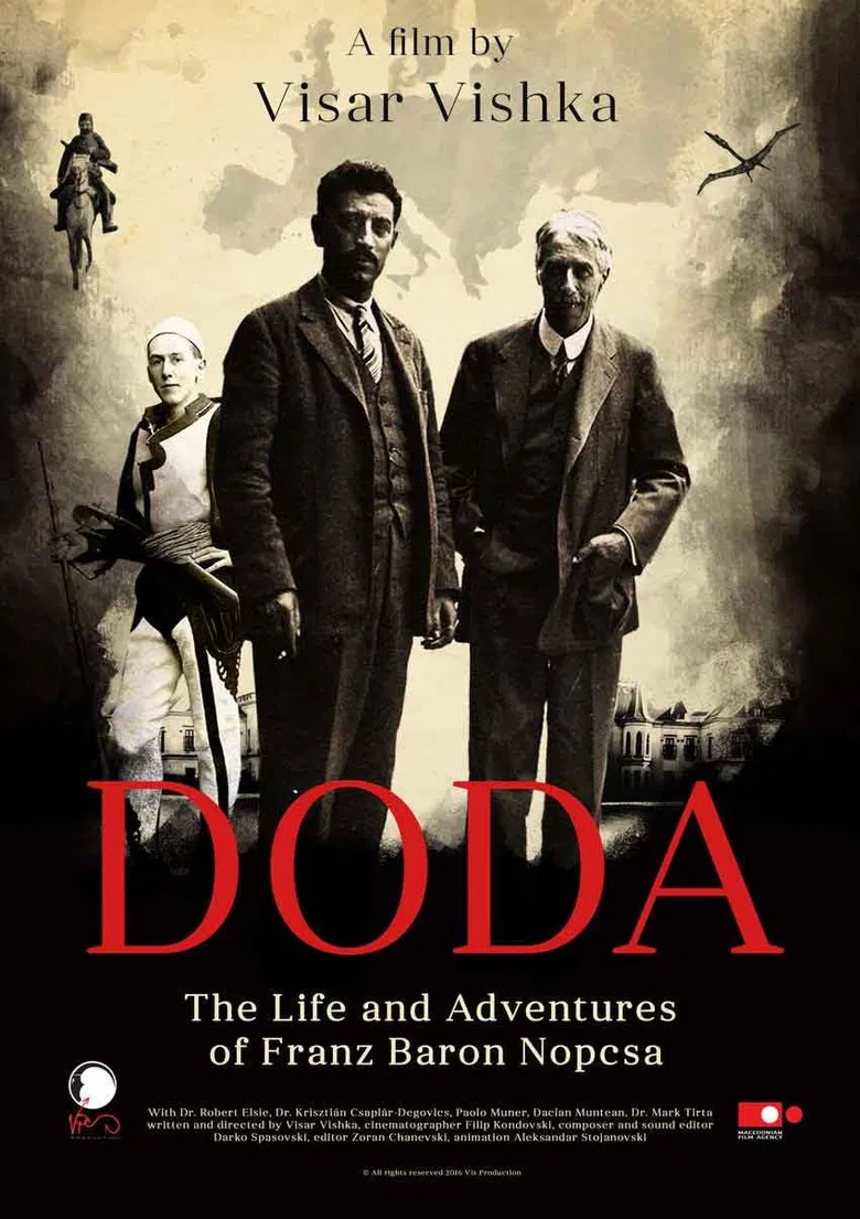 DODA: The Life and Adventures of Franz Baron Nopcsa poster background