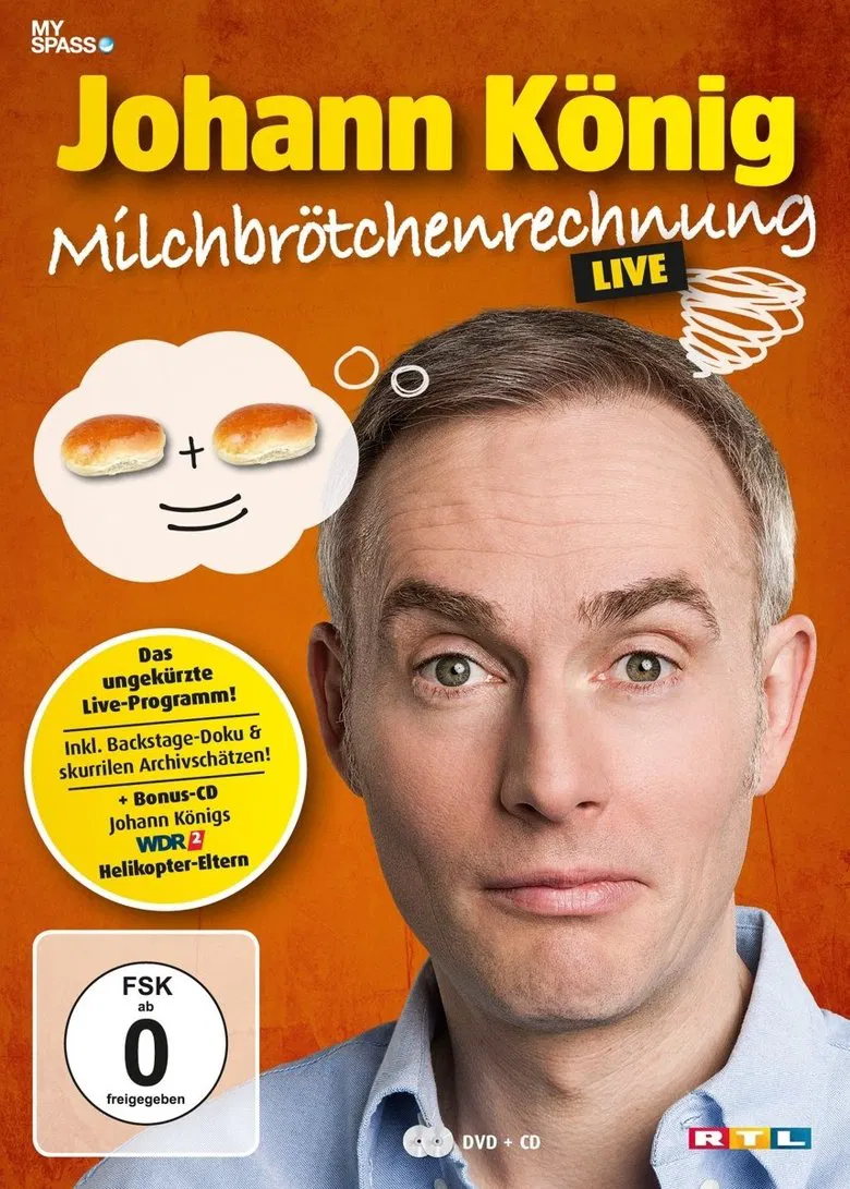 Johann König - Milchbrötchenrechnung - Live! poster background