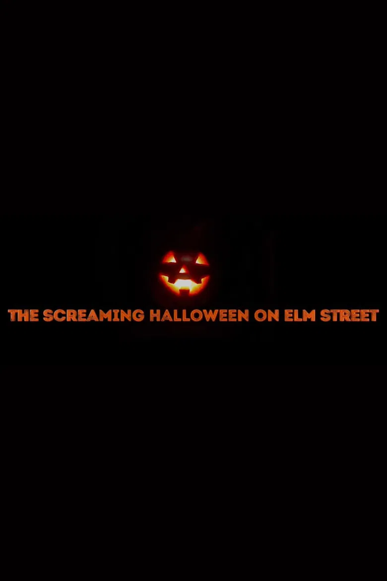 The Screaming Hallowen on Elm Street poster background