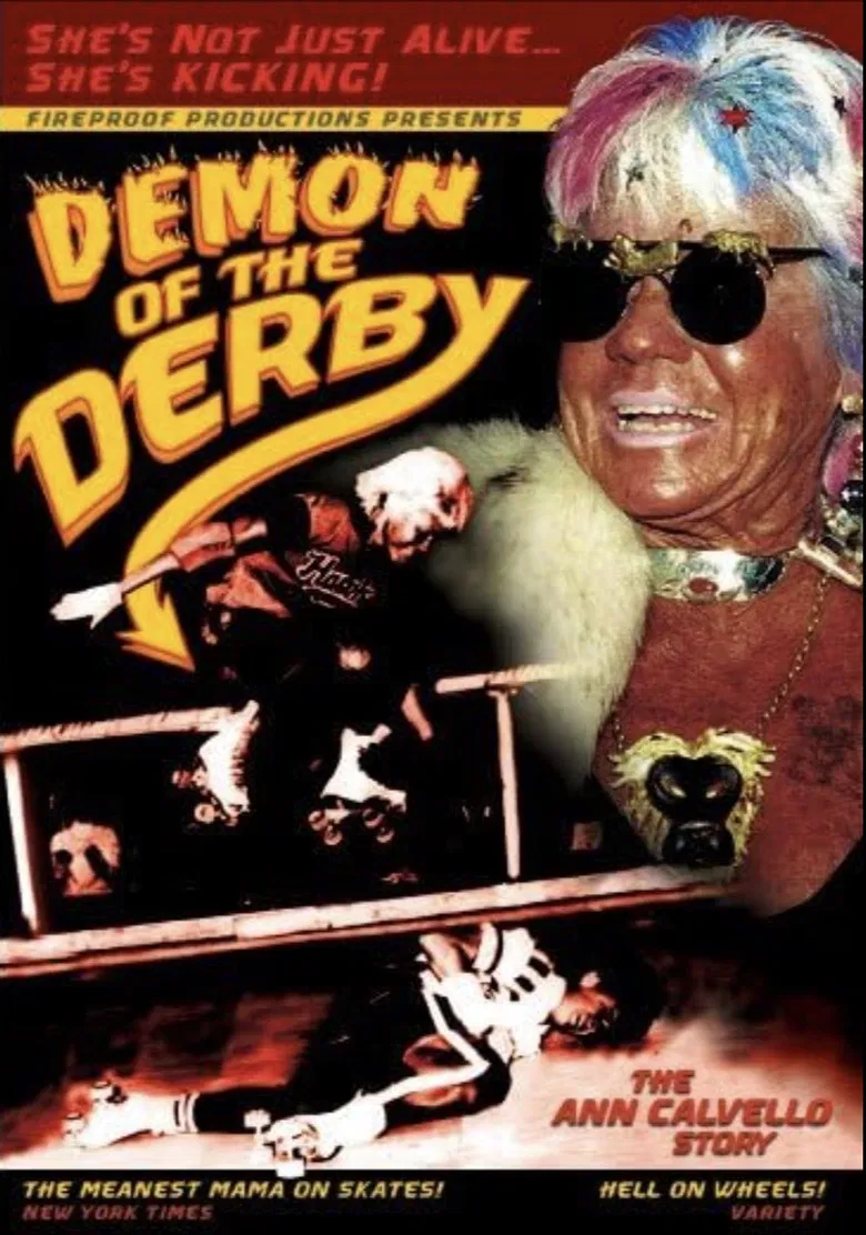 The Demon of the Derby poster background