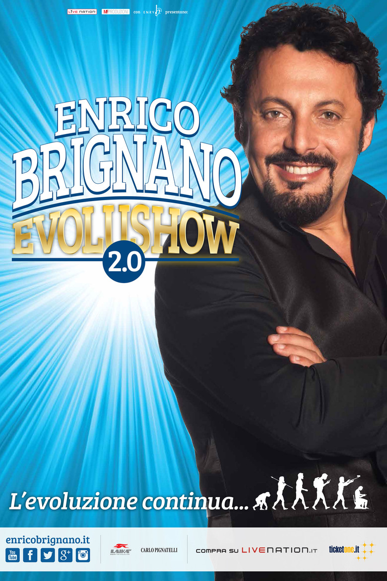 Enrico Brignano: Evolushow 2.0 poster background