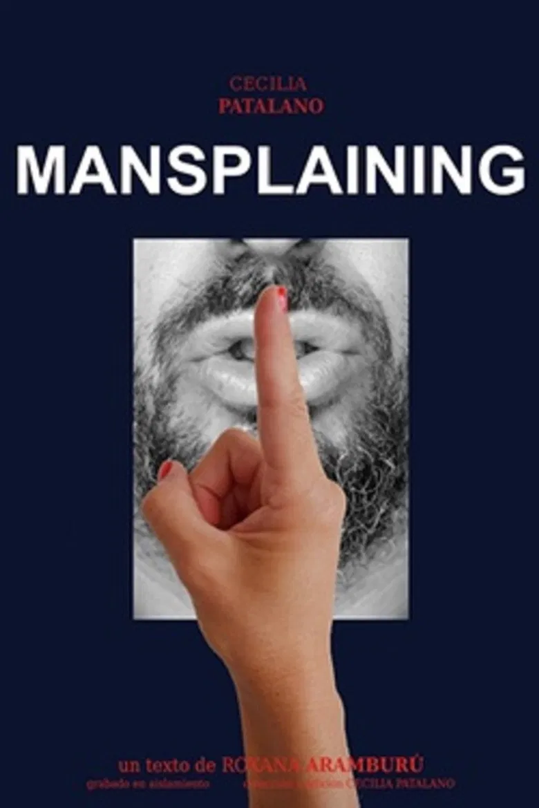 Mansplaining poster background