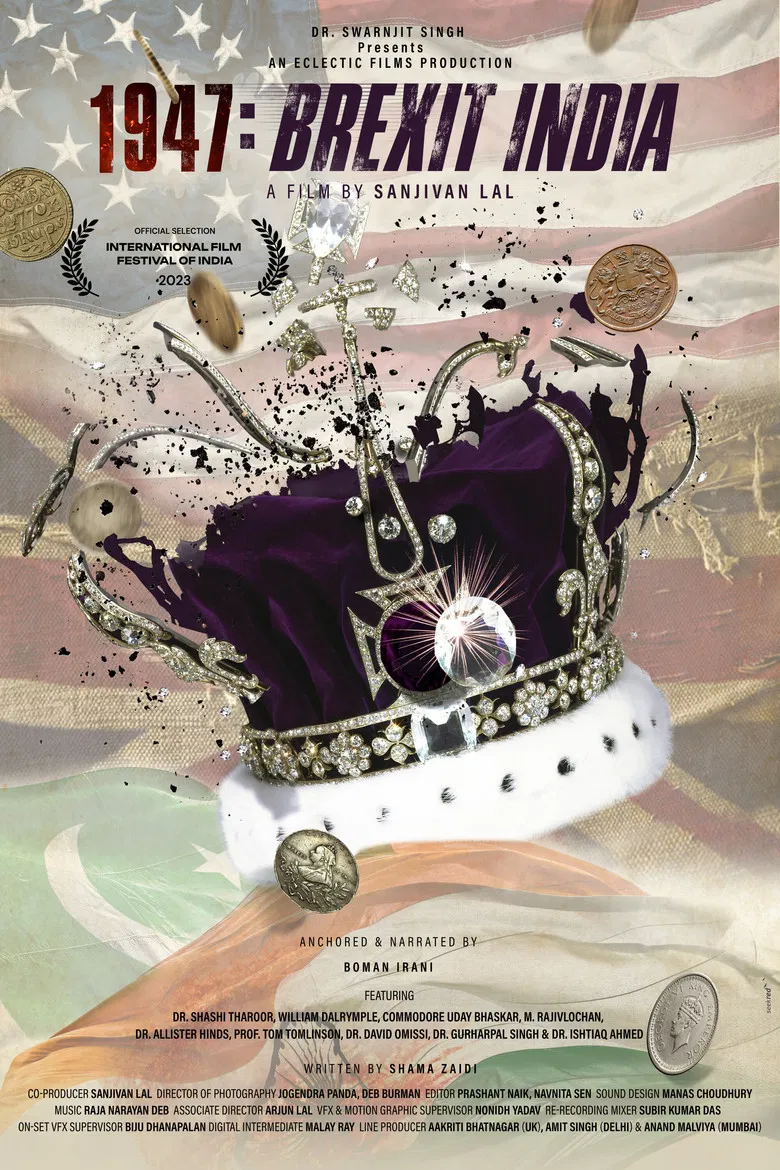 1947: Brexit India poster background