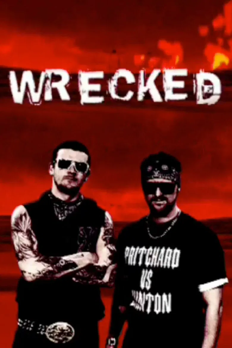 Wrecked poster background