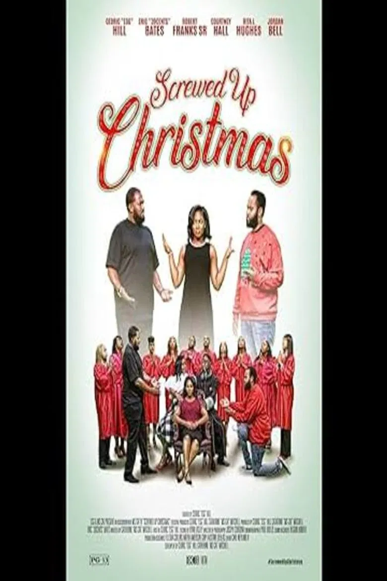 Screwed Up Christmas poster background