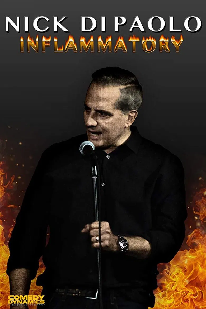 Nick Di Paolo: Inflammatory poster background