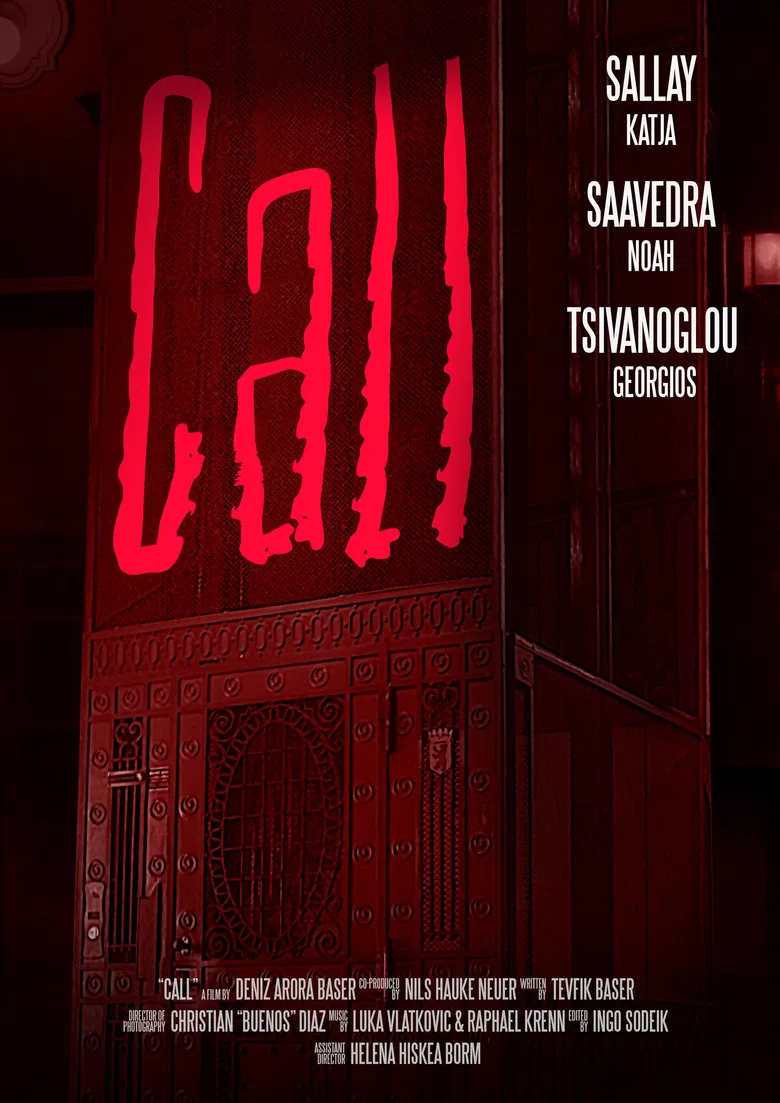 Call poster background