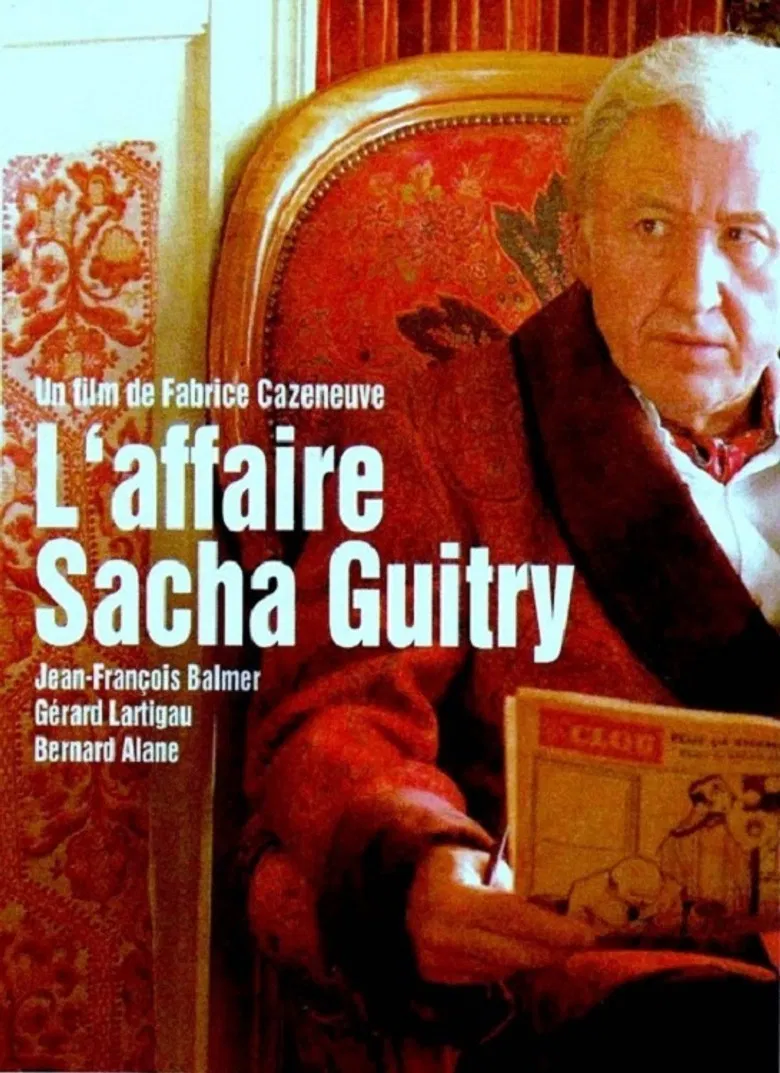 The Sacha Guitry Affair poster background
