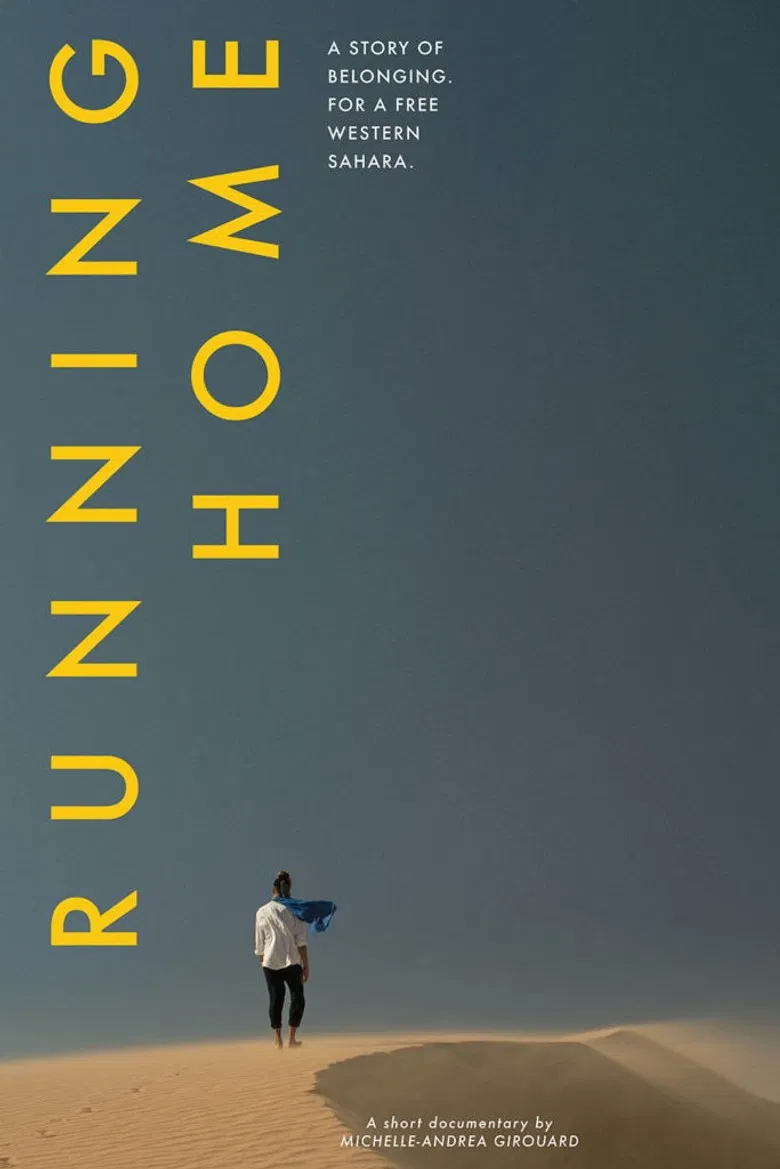Running home poster background