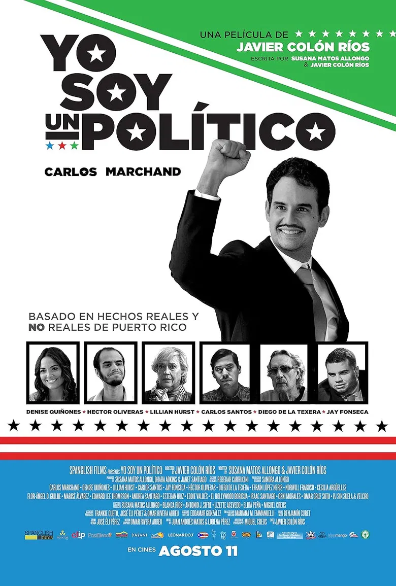 Yo soy un político poster background