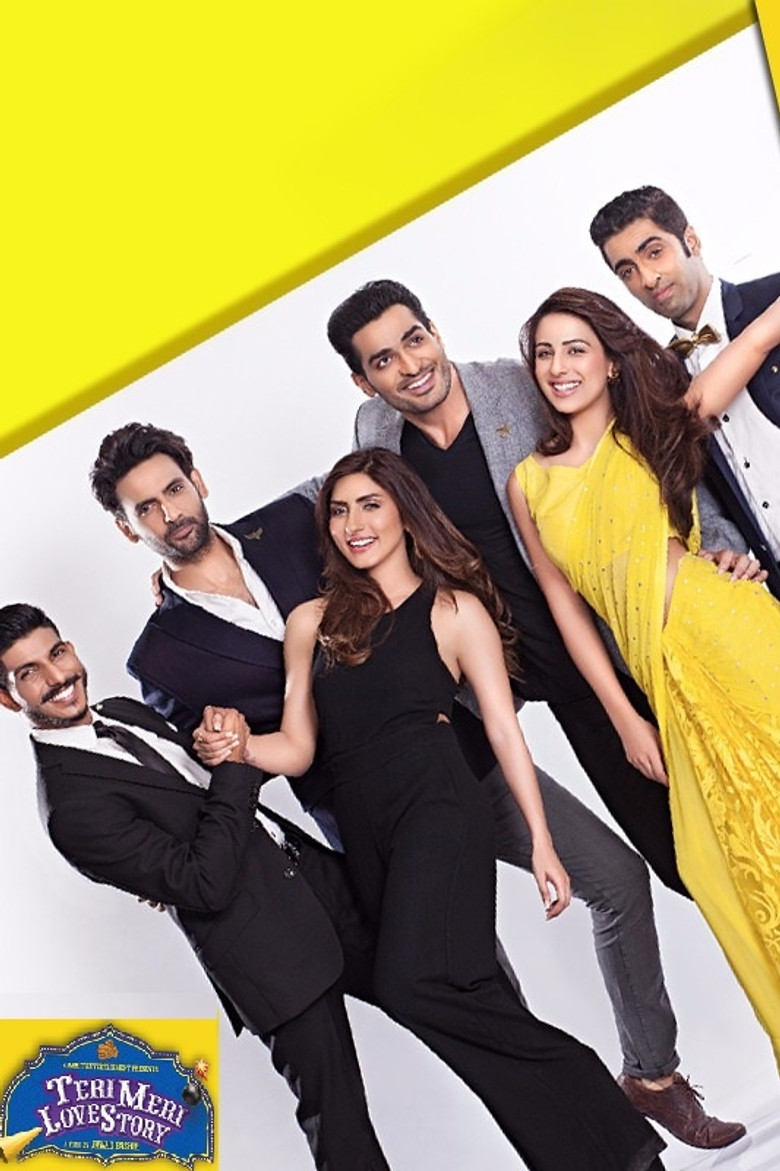 Teri Meri Love Story poster background