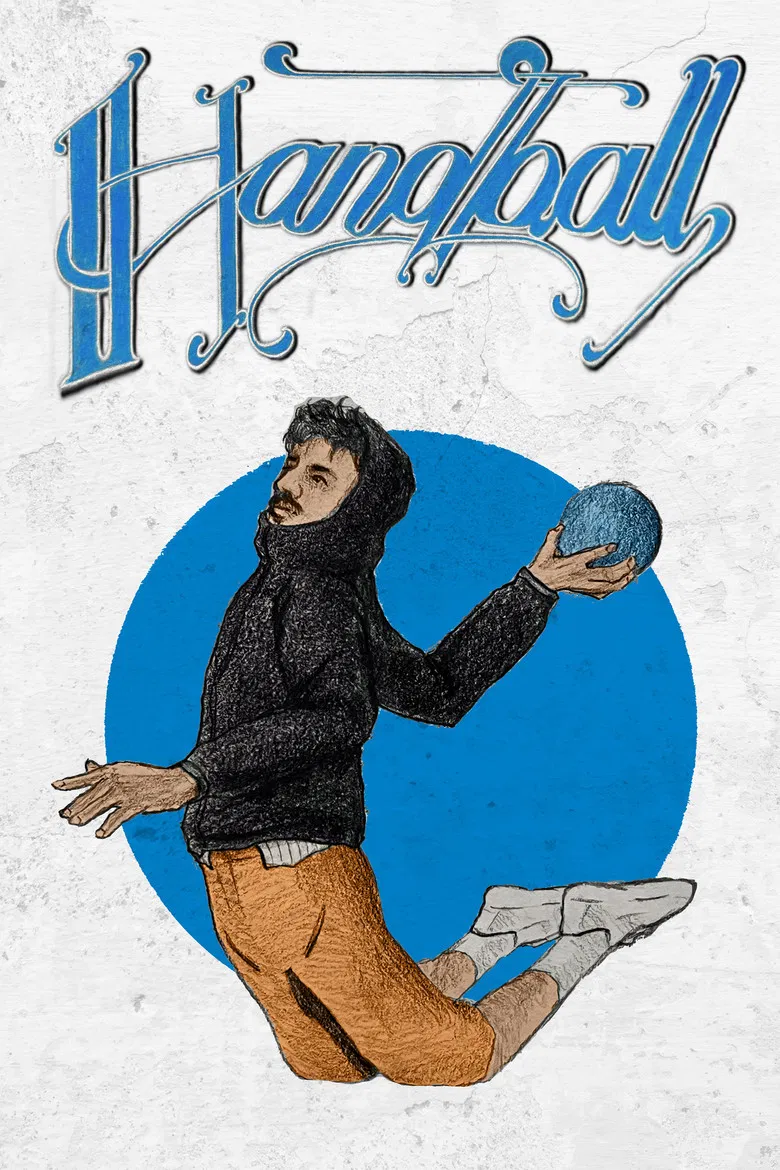 Handball poster background