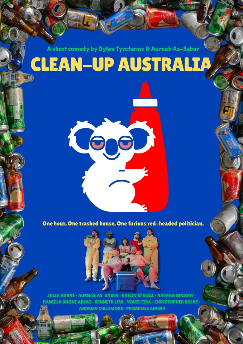 Clean Up Australia poster background