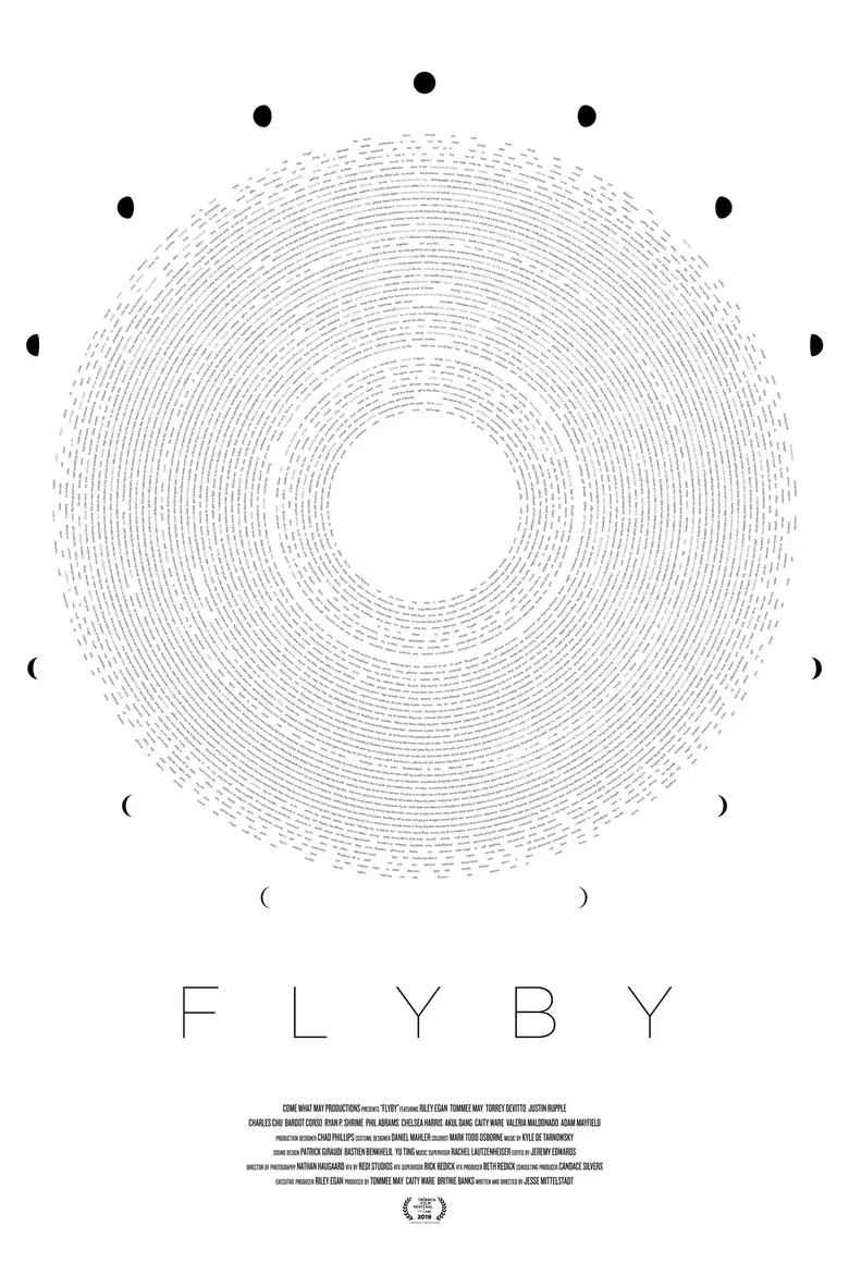 Flyby poster background