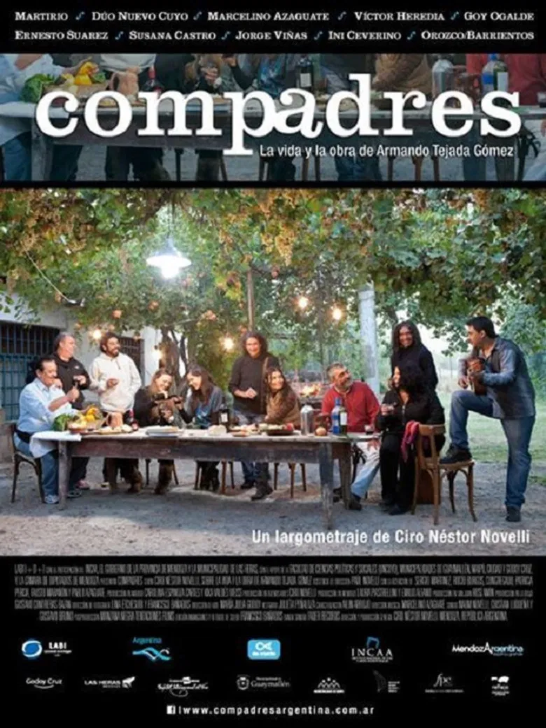 Compadres poster background