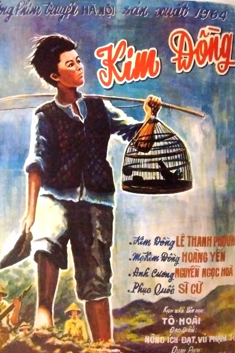 Kim Đồng poster background
