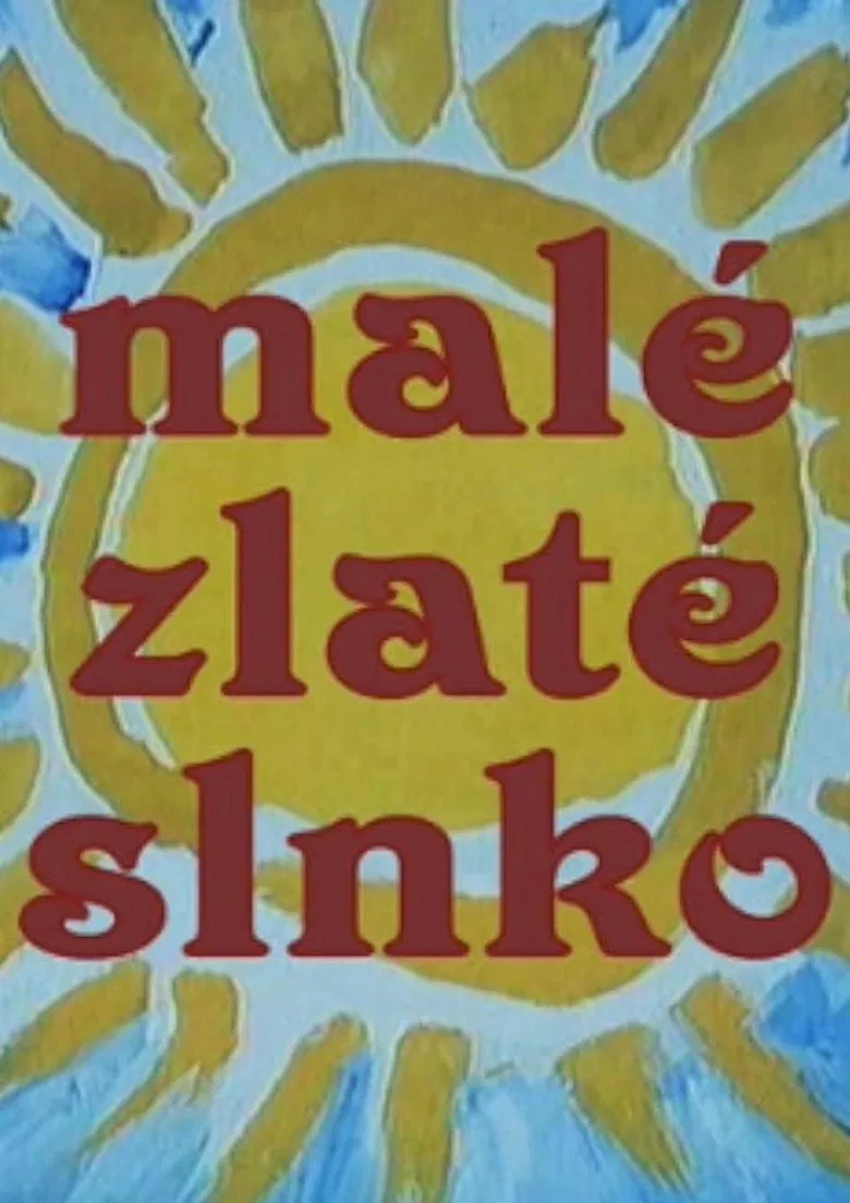 Malé zlaté slnko poster background