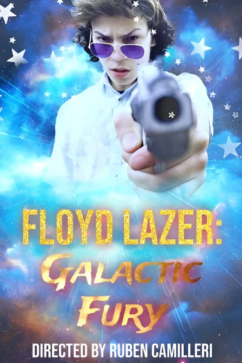 Floyd Lazer: Galactic Fury poster background