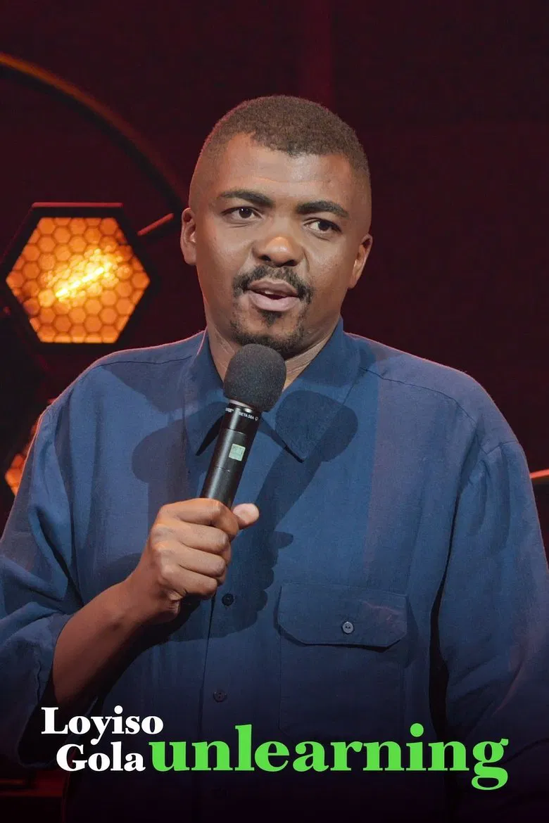 Loyiso Gola: Unlearning poster background