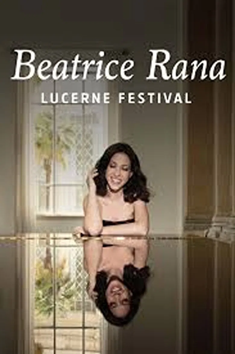 Beatrice Rana @ Lucerne Festival 2025 poster background