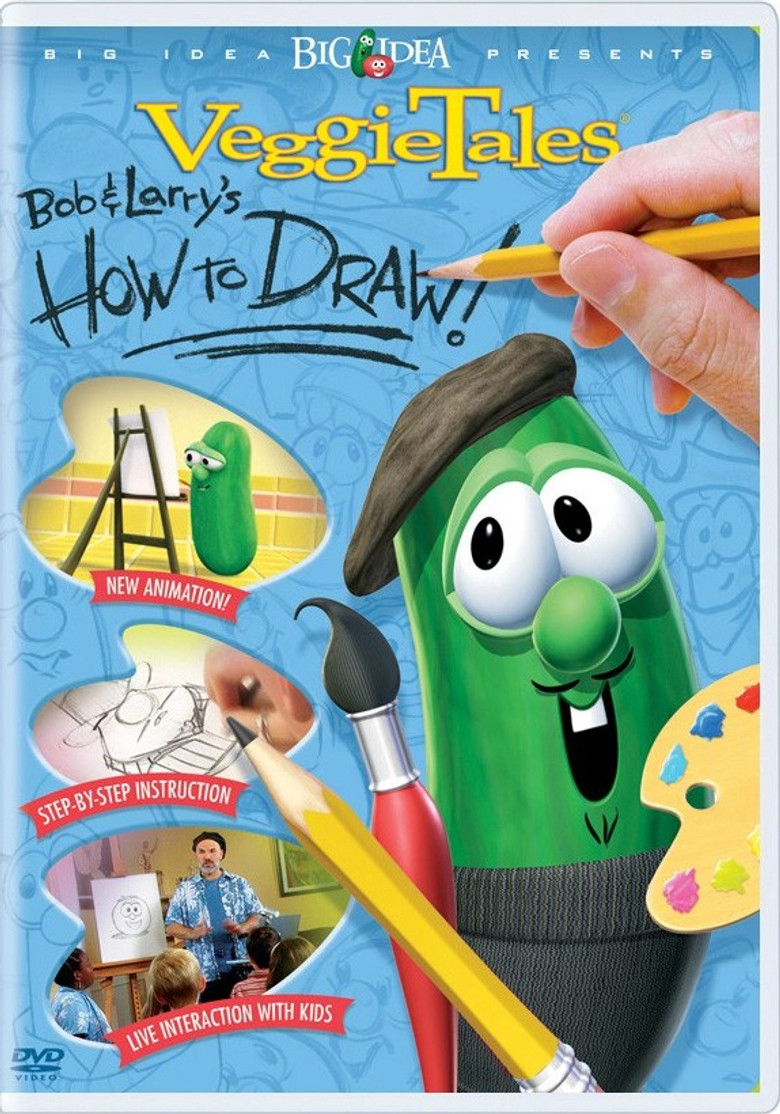 VeggieTales: Bob & Larry's How to Draw poster background