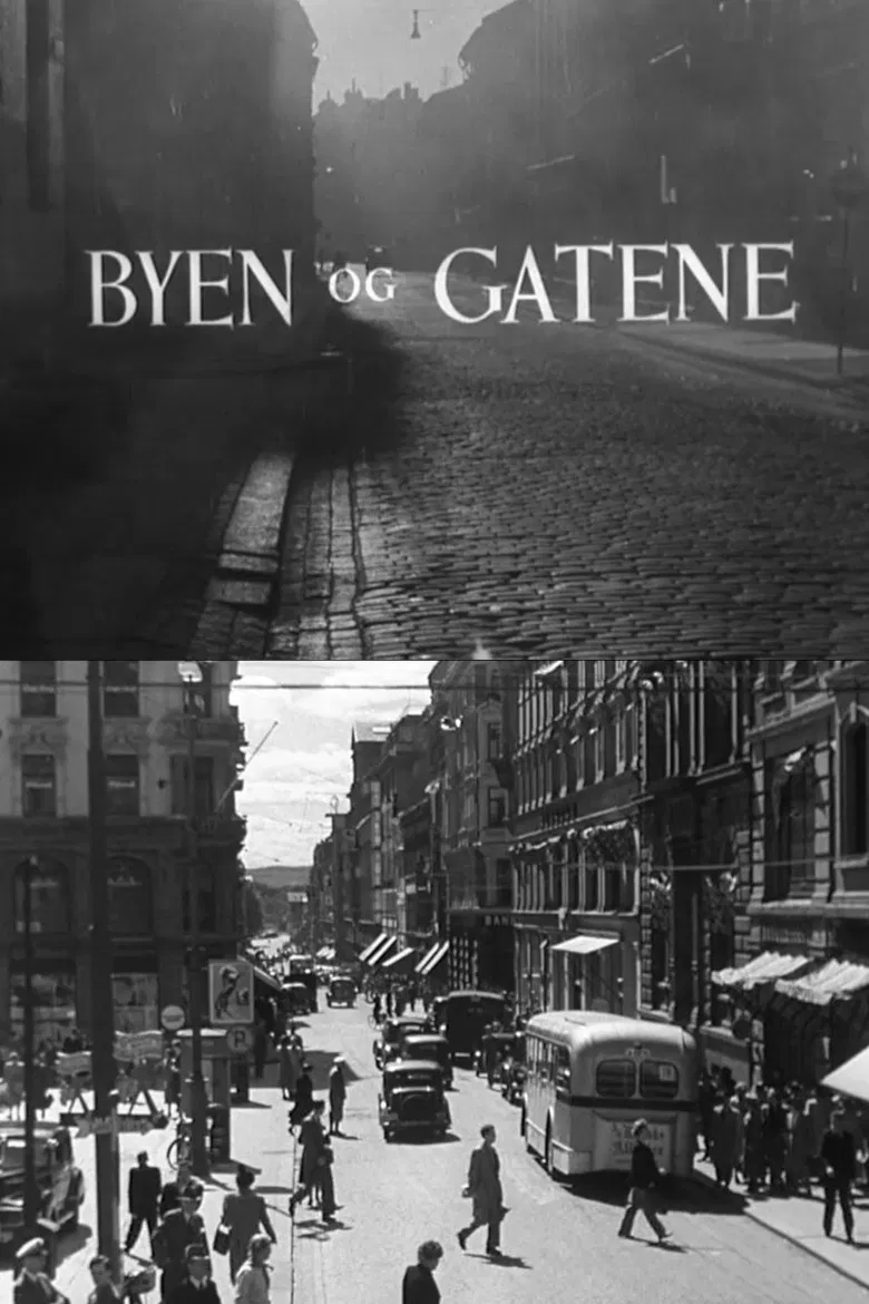 Oslofilm: Byen og gatene poster background