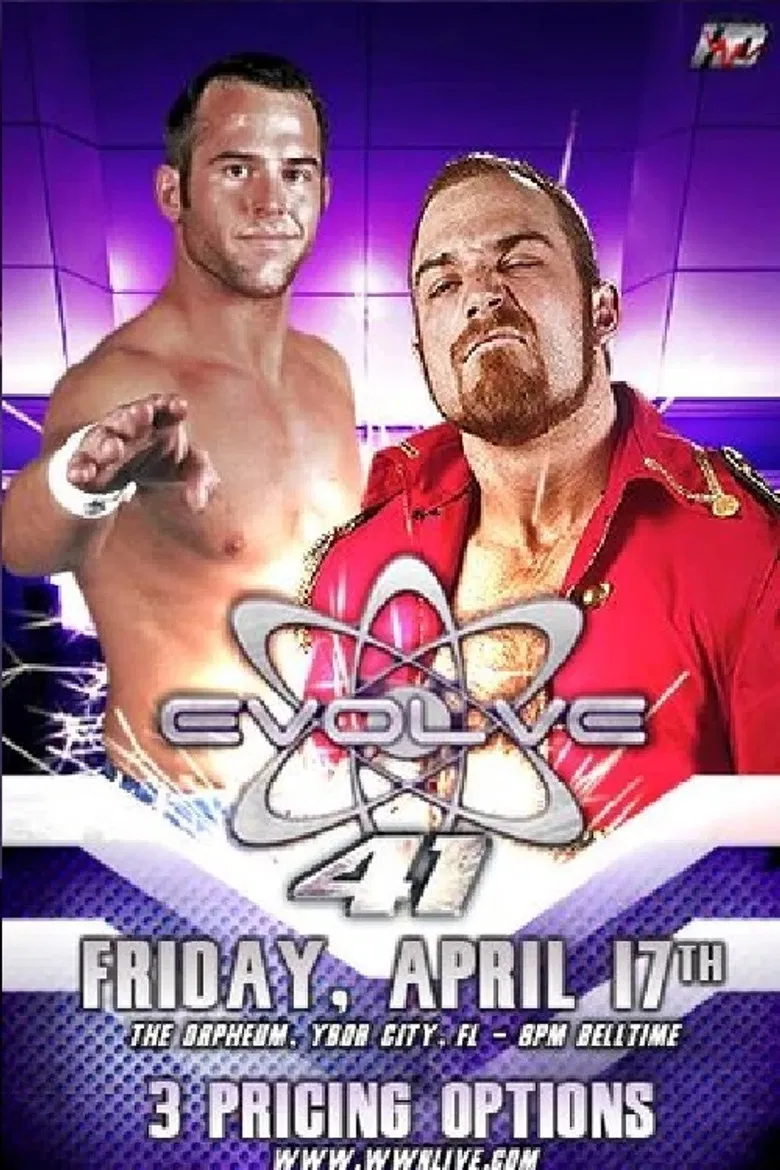 EVOLVE 41 poster background