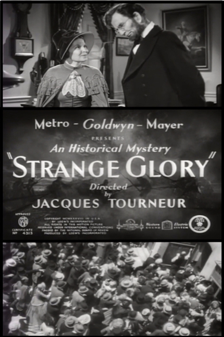 Strange Glory poster background