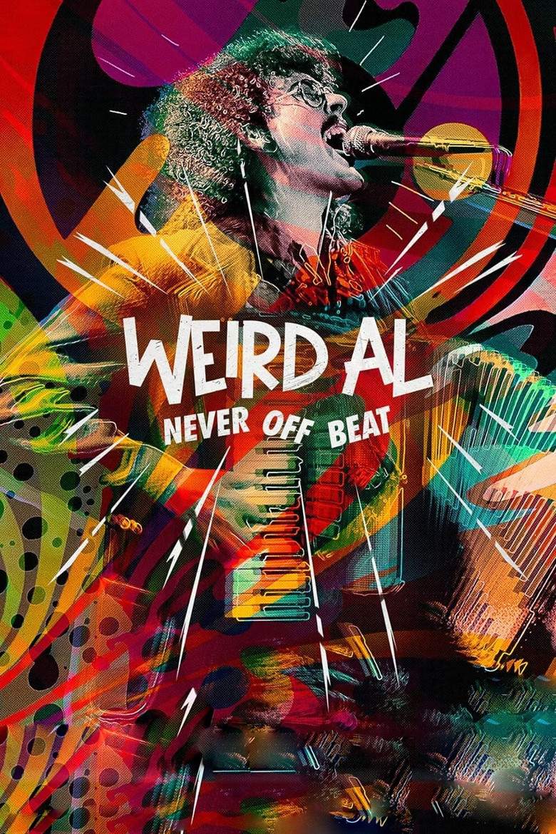 Weird Al: Never Off Beat poster background