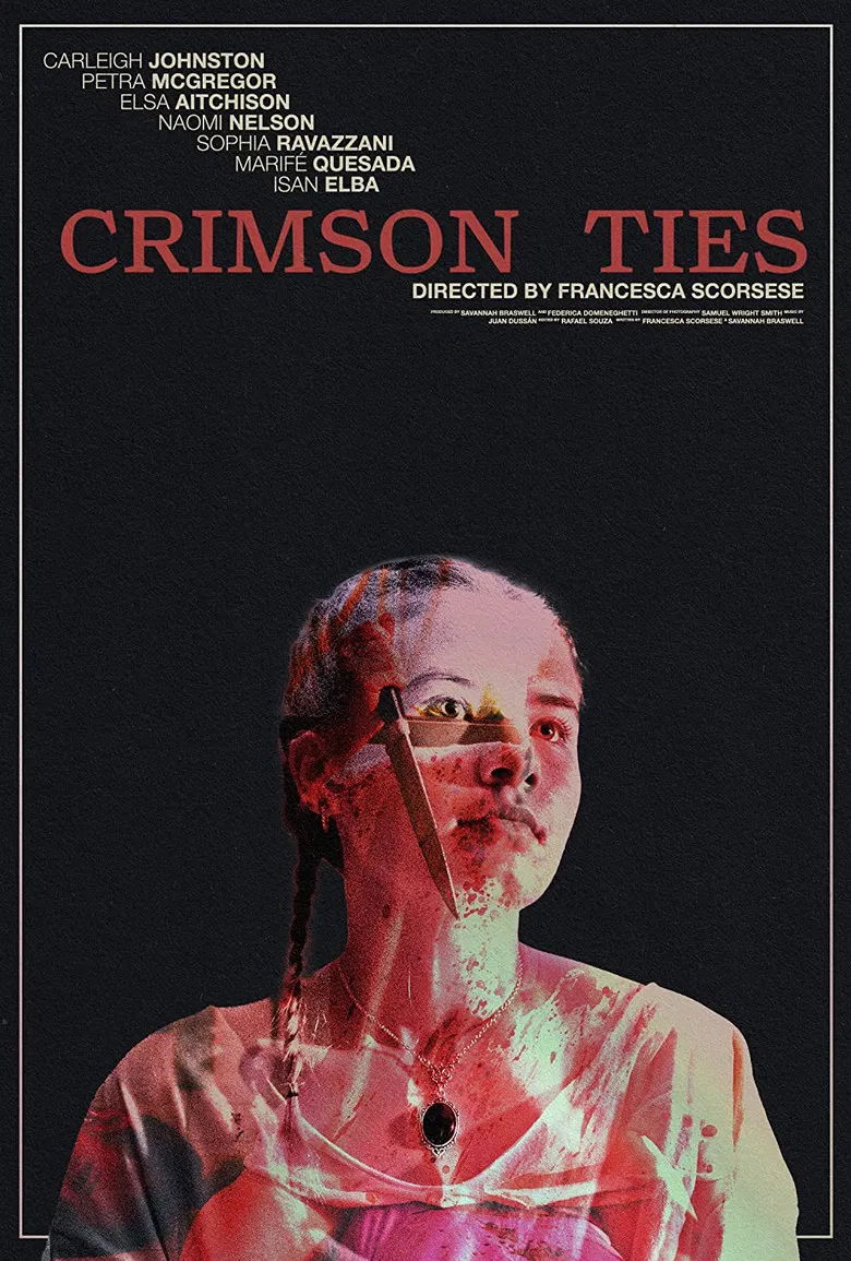 Crimson Ties poster background