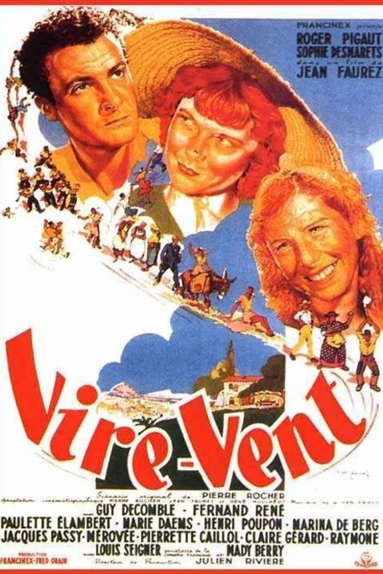 Vire-vent poster background