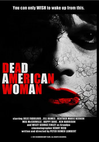 Dead American Woman poster background