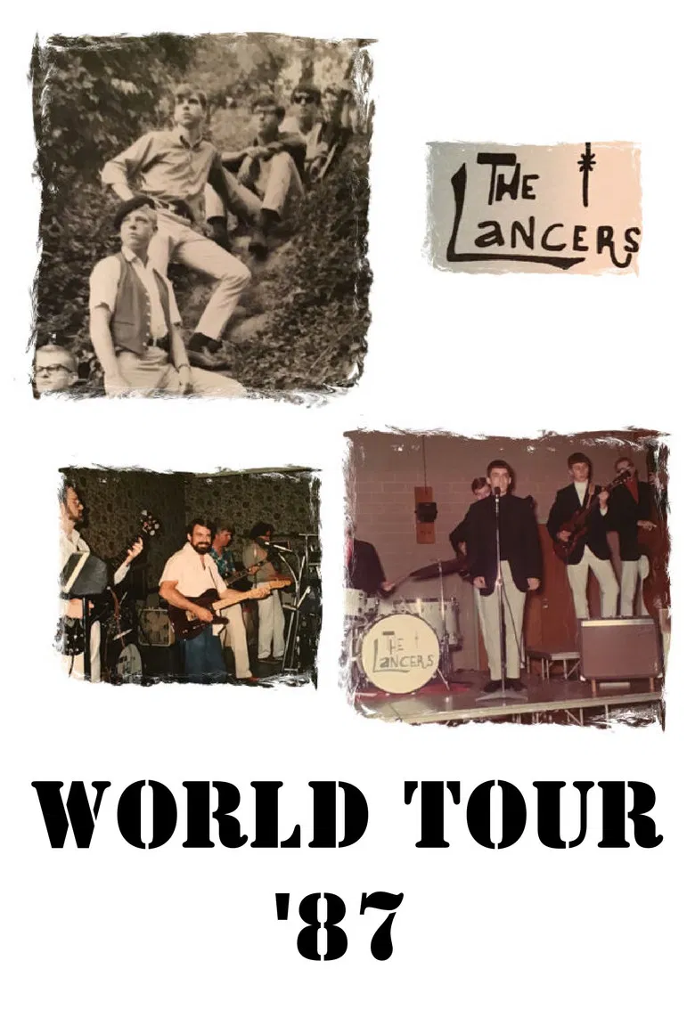 The Lancers World Tour poster background