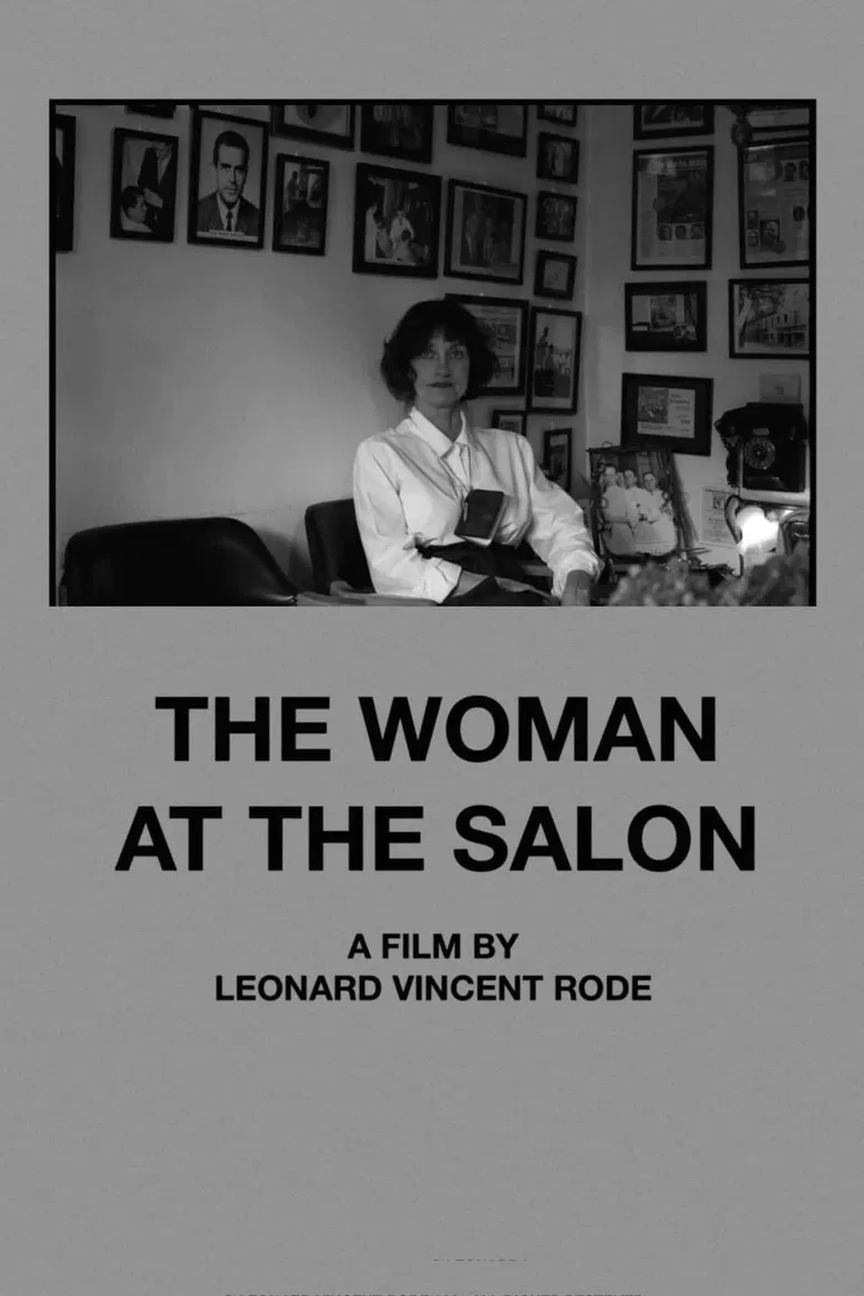 The Woman at the Salon poster background