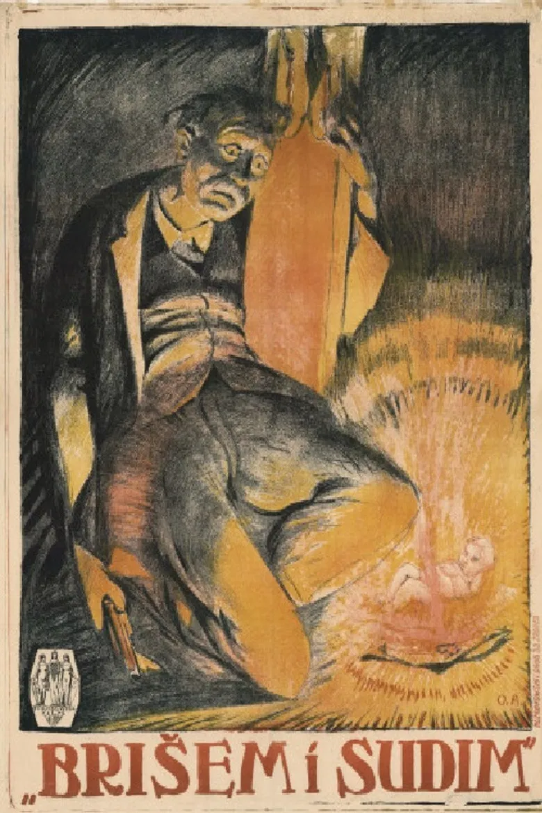 I Delete and I Judge poster background