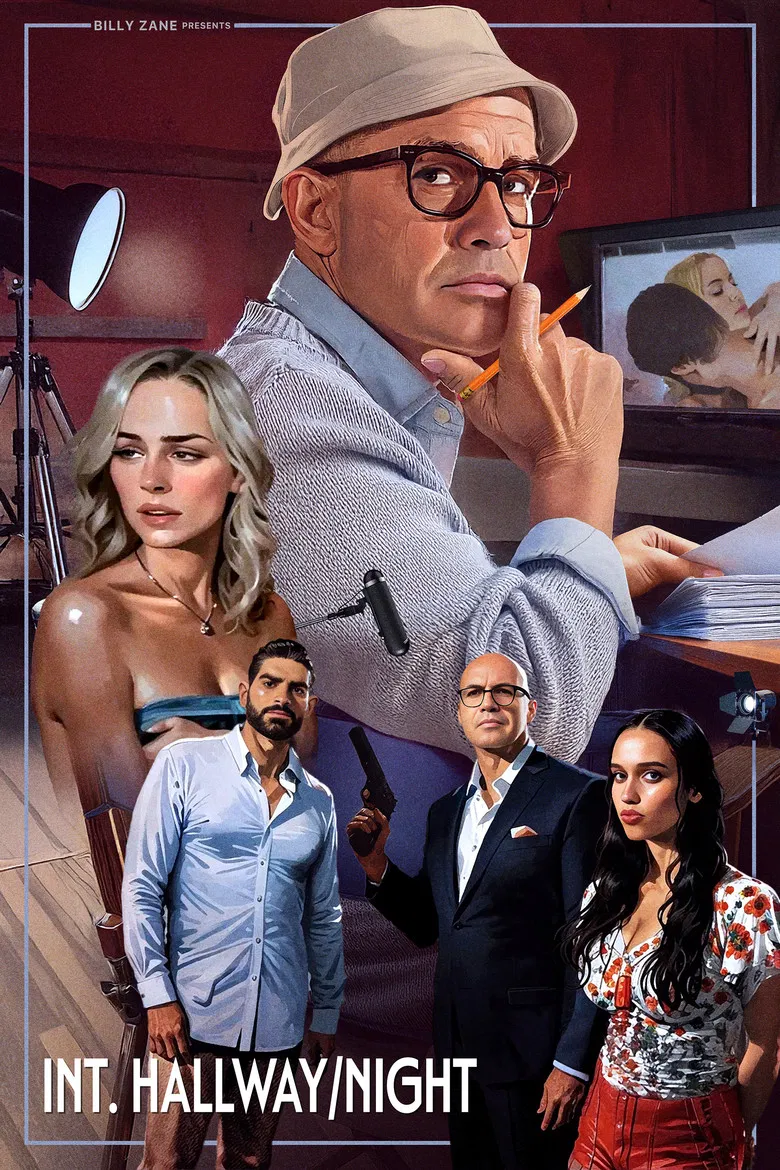 INT. HALLWAY / NIGHT poster background