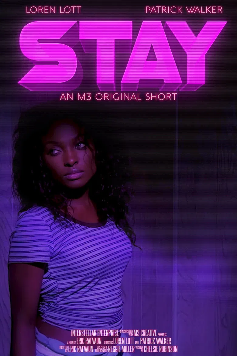 Stay poster background