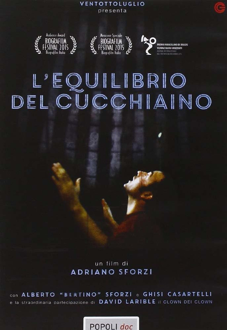 L'equilibrio del cucchiaino poster background